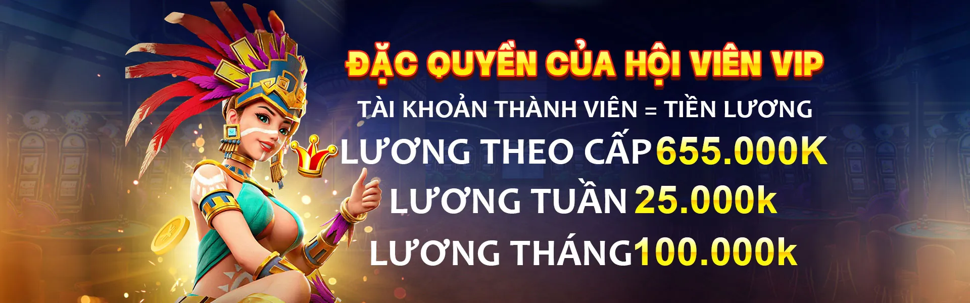Hoàn trả hàng tuần f1686s cho thành viên VIP
